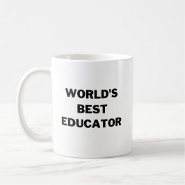 世界で一番の教育者 コーヒーマグカップ