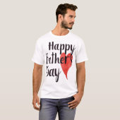 世界で一番の父さん設計図デザイン Tシャツ (正面フル)