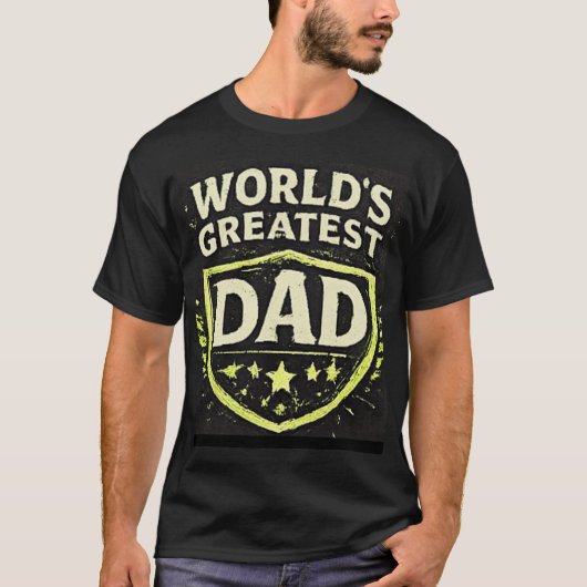 世界で一番の父の日 Tシャツ (正面)