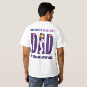 世界で一番の父へのギフト、 Tシャツ (裏面フル)