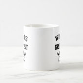 世界で一番の父 コーヒーマグカップ (中央)