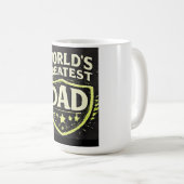 世界で一番の父 父の日 コーヒーマグカップ (正面右)