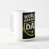 世界で一番の父 父の日 コーヒーマグカップ (正面左)
