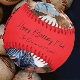 世界で一番の父 誕生日フォト パーソナライズ 野球ボール