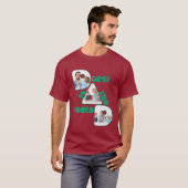 世界で一番の父, 3枚のフォトコラージュ, 緑 Tシャツ (正面フル)