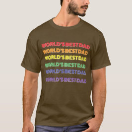 世界で一番の父 Tシャツ
