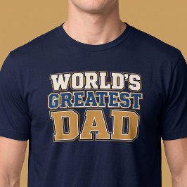 世界で一番の父 Tシャツ