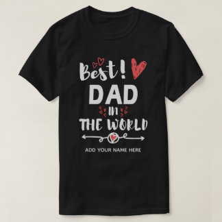 世界で一番の父 Tシャツ