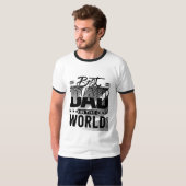 世界で一番の父Tシャツ Tシャツ (正面フル)