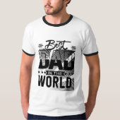 世界で一番の父Tシャツ Tシャツ (正面)