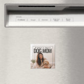 世界で一番の犬のママ PhotoPop マグネット (インサイチュ (食洗機))