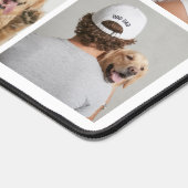 世界で一番の犬の父さん オリジナル 写真コラージュ デスクマット (コーナー)