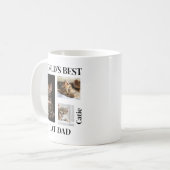 世界で一番の猫パパ 名前入りギフト コーヒーマグカップ (正面左)