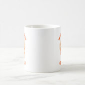 世界で一番の猫パパ 水彩カスタムフォト コーヒーマグカップ (中央)