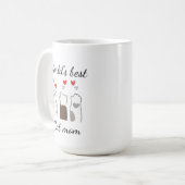世界で一番の猫ママ オリジナル コーヒーマグカップ (正面左)