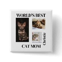 世界で一番の猫ママ 名前入りギフト