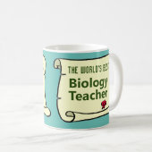 世界で一番の生物教師 コーヒーマグカップ (正面右)