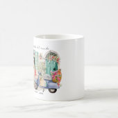 世界で一番の祖母 | オーダーメイド コーヒーマグカップ (中央)