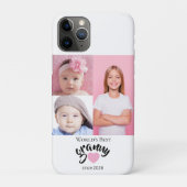 世界で一番の祖母 年3組生まれ 写真 かわいい Case-Mate iPhoneケース (裏)