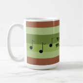 世界で一番の音楽の先生 コーヒーマグカップ (左)