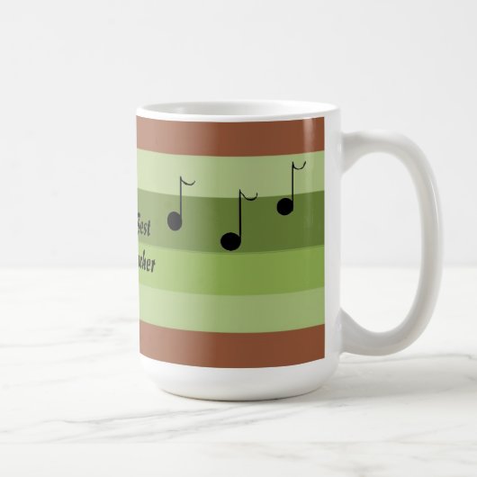 世界で一番の音楽の先生 コーヒーマグカップ (右)