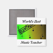 世界で一番の音楽の先生 マグネット (正面/裏面)