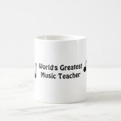 世界で一番の音楽教師 コーヒーマグカップ (中央)