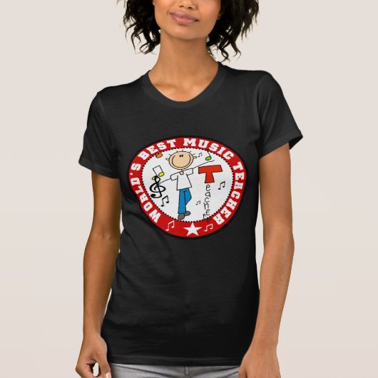 世界で一番の音楽教師 Tシャツ (正面)