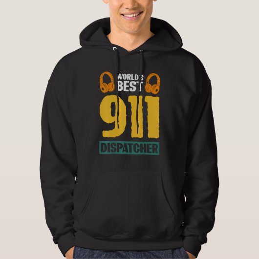世界で一番の911ディスパッチャー パーカ (正面)
