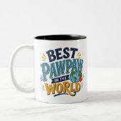 世界で一番のPawpawフォトマグ ツートーンマグカップ (左)