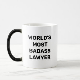 世界で一番カッコいい弁護士のコーヒーマグ モーフィングマグカップ