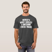 世界で一番クールなフィットネストレーナー Tシャツ (正面フル)