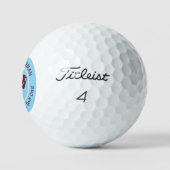 世界で一番ゴルフがうまいパパ golferアイコン ゴルフボール (ロゴ)