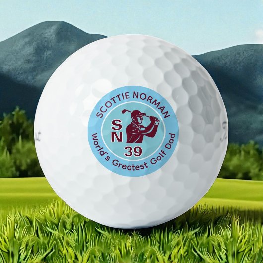 世界で一番ゴルフがうまいパパ golferアイコン ゴルフボール