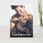 世界で一番セクシーな彼氏 フォト ヴァレンタインデー カード (正面)