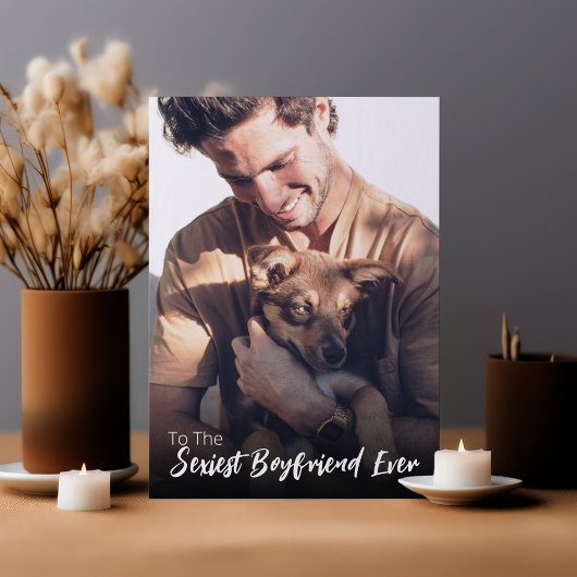 世界で一番セクシーな彼氏 フォト ヴァレンタインデー カード