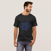 世界で一番下品なパパ パパのダジャレ Tシャツ (正面フル)