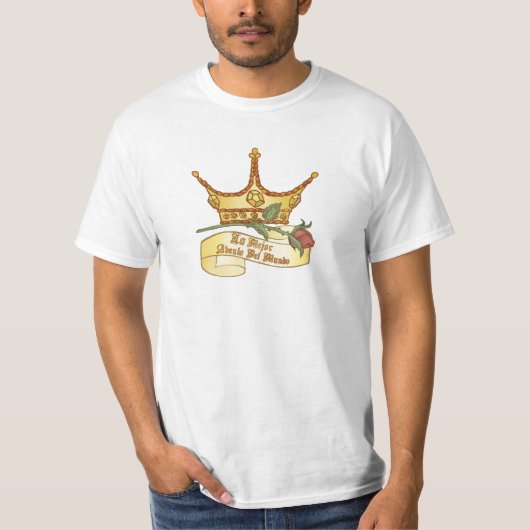 世界で一番偉大なスペイン人のおじいちゃん Tシャツ (正面)