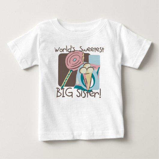 世界で一番優しいお姉さん ベビーTシャツ (正面)
