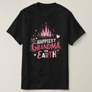 世界で一番幸せなおばあちゃん Tシャツ