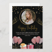 世界で一番幸せな人のための誕生日カード シーズンカード (正面/裏面)