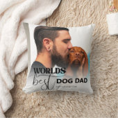 世界で一番愛らしい犬のスロー枕 クッション (ブランケット)