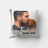 世界で一番愛らしい犬のスロー枕 クッション (裏面)
