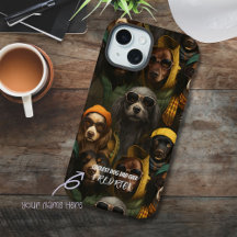 "世界で一番愛犬を溺愛するママ/パパのためのスマホケース - カスタムネーム対応