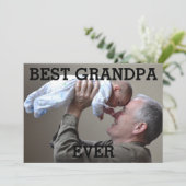 世界で一番素敵なおじいちゃん オリジナル写真で作成 シーズンカード (スタンド正面)