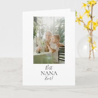 世界で一番素敵なおばあちゃんへお母さんの日おめでとう！カード カード