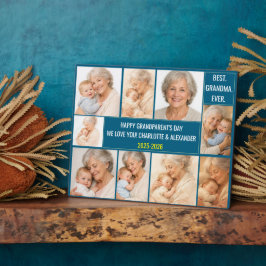 世界で一番素敵なおばあちゃん | オーダーメイド フォト コラージュ フォトプラーク