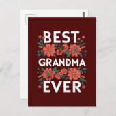 世界で一番素敵なおばあちゃん ポストカード (正面/裏面)