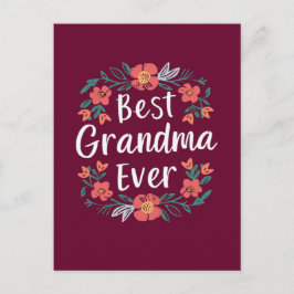 世界で一番素敵なおばあちゃん ポストカード