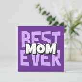 世界で一番素敵なお母さんへ グリーティングカード – 母の日 シーズンカード (スタンド正面)